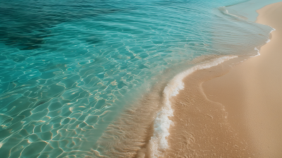 Vertical Gradient Beach Photography