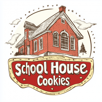 School House Cookies Logo Design