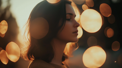 Vintage Bokeh Film Effect