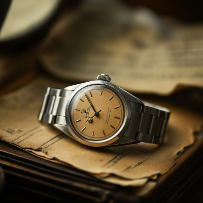 Vintage Rolex Watch Photography