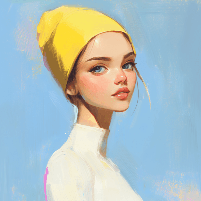 Girl in a Hat