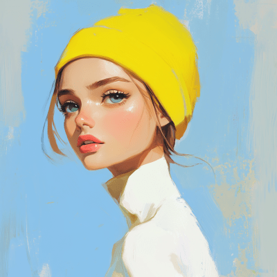 Girl in a Hat