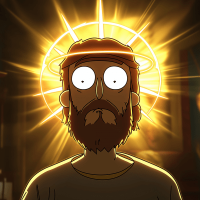 Jesus in the Rick and Morty Universe