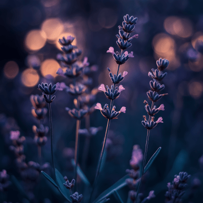 Deep Evening Lavender Dream