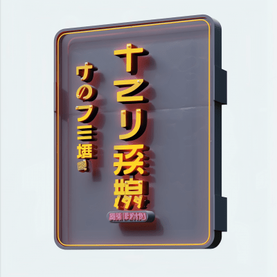 Square Store Sign