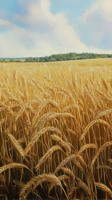 Russian Wheat Field