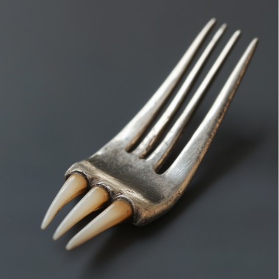 Fork with Blunt Tooth