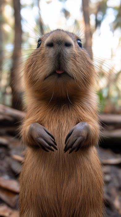 Confused Capybara