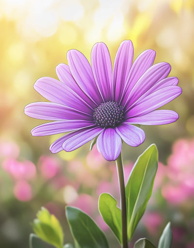 Large Flower in the Garden