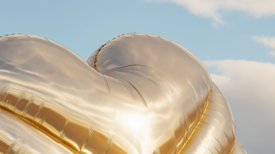 Giant Inflatable Love Heart in the Sky