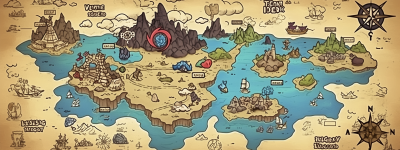 Future Planet Treasure Map