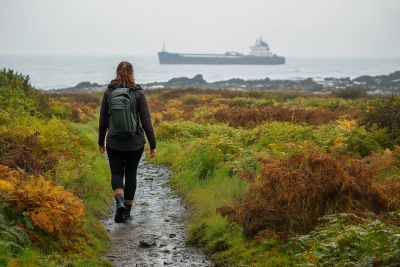 Coastal Path at Cotentin Coast