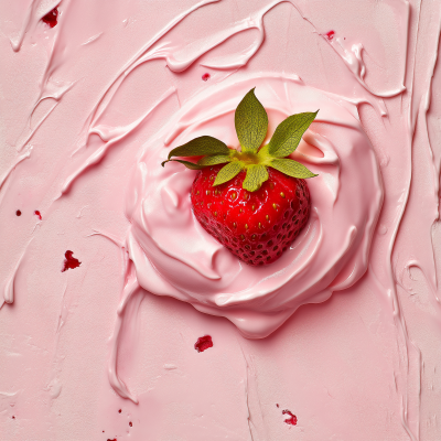 Strawberry Yogurt Texture