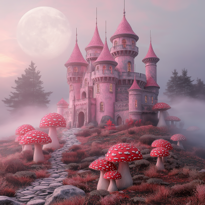 Enchanted Mushroom Castle