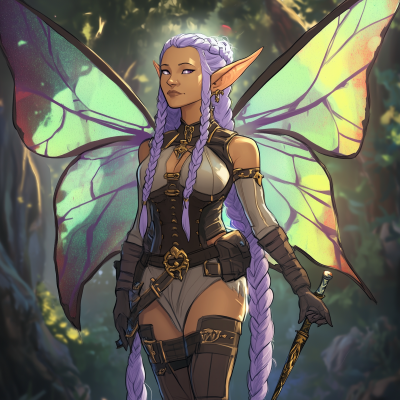 Fantasy Fairy Woman