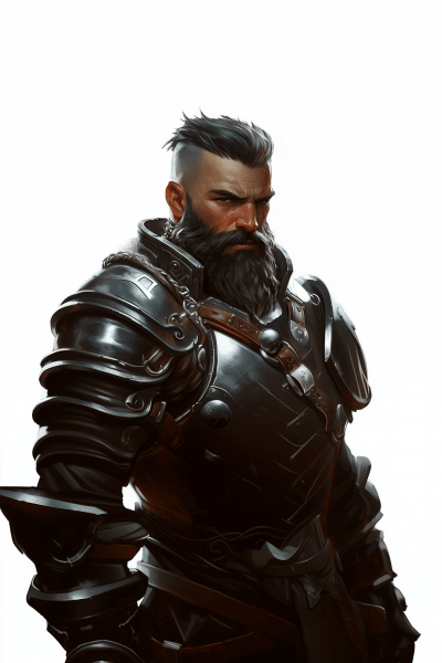 Fantasy Character Portrait Concept Art