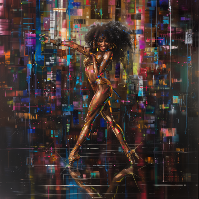 Disco Dancer in Her 50s