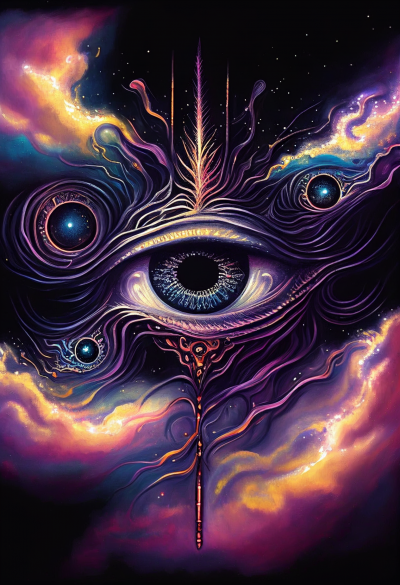 Cosmic Eyes of Vishnu