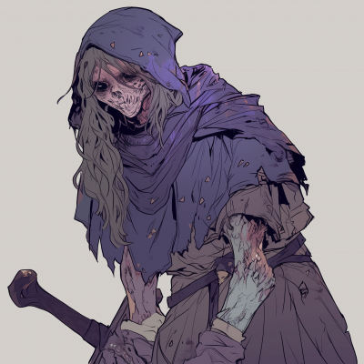 Undead Noblewoman in Dungeons and Dragons