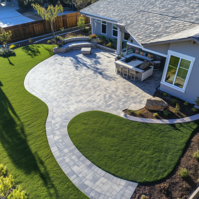 Hardscaping Project in Orange County