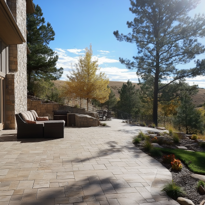 Elegant Paver Patio