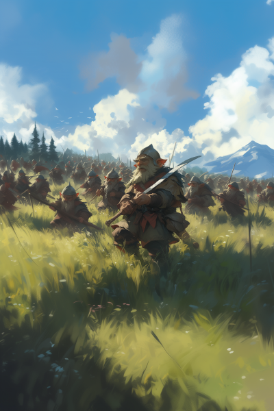 Gnome Horde in Meadow