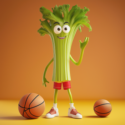 Celery Basketball Player