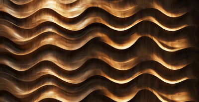 Luxury Wave Wood Texture