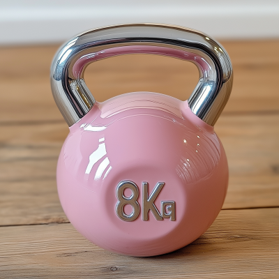 Pink Kettlebell