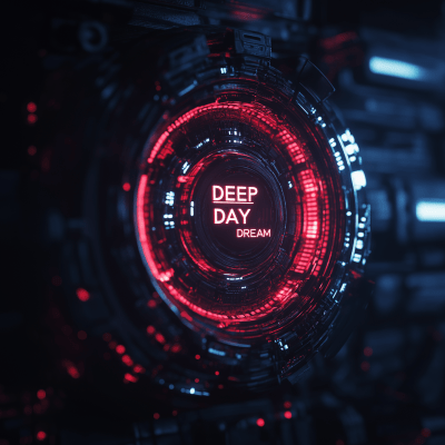 Futuristic Logo Design for DEEP DAY DREAM