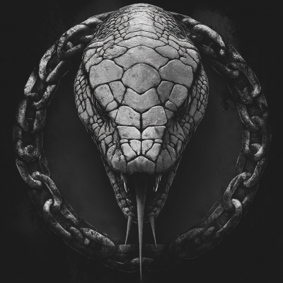 Snake Head Vector Illustration