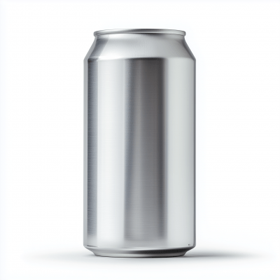 Blank Aluminum Can Mockup