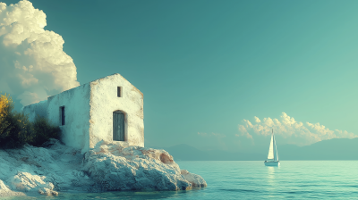 Surrealistic Summer Breeze in Greece