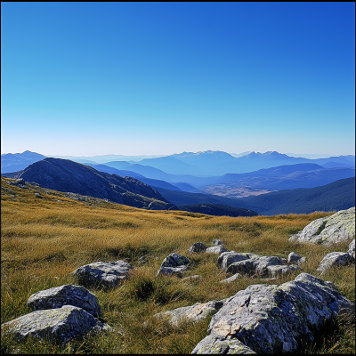 Scenic Mountain Landscape