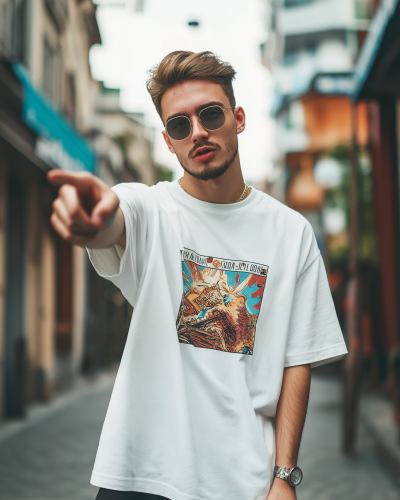 Cool Guy in T-Shirt