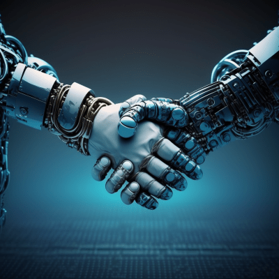 Human-Robot AI Handshake