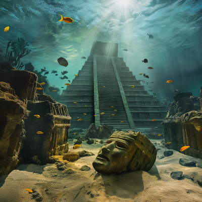 Underwater Ancient Ruins