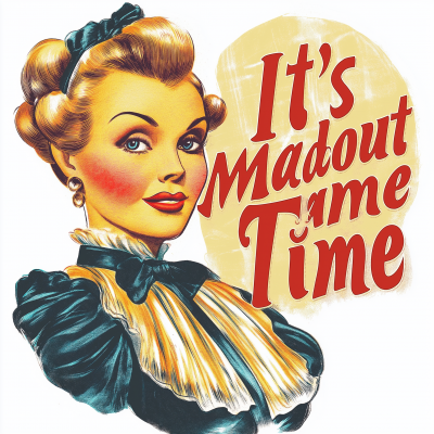 Retro Font – Madame Time