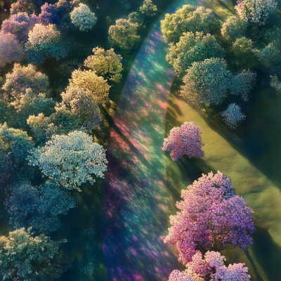 Aerial Blossom Park