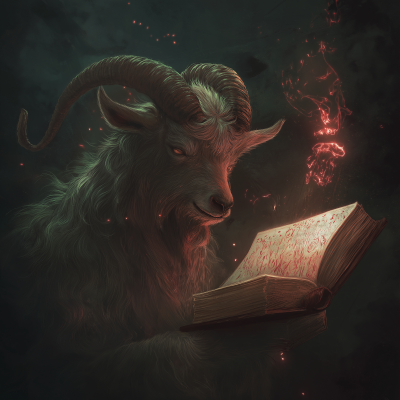 Satanic Goat Conjuring Magic