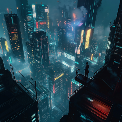 Cyberpunk City Concept