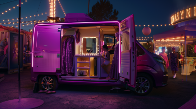 Nighttime Car Vanity Party