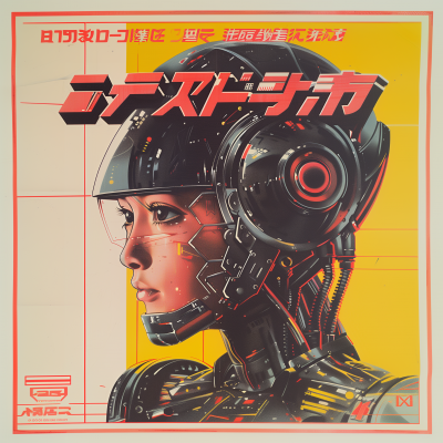 Japanese Retro 1970’s Movie Poster