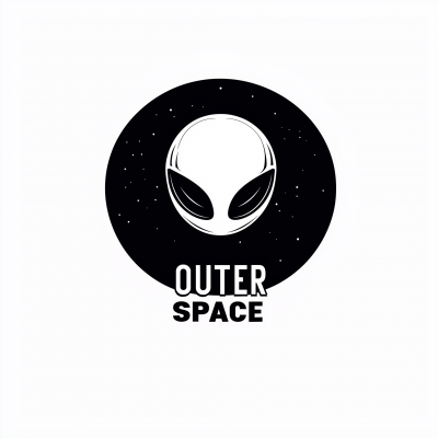 Outer Space Minimalist Logo