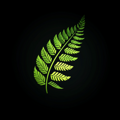 Green Fern Logo Design