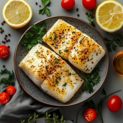 Baked White Fish Fillet