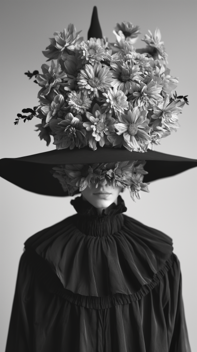 Flower Faced Witch