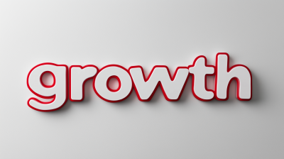 Helvetica Neue Growth Typography Design