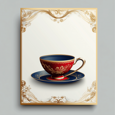 Elegant Tea-Themed Flyer Template