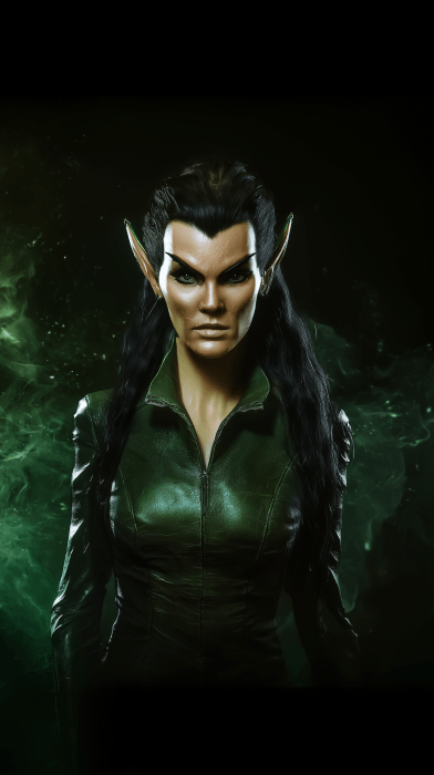 Romulan Woman Portrait